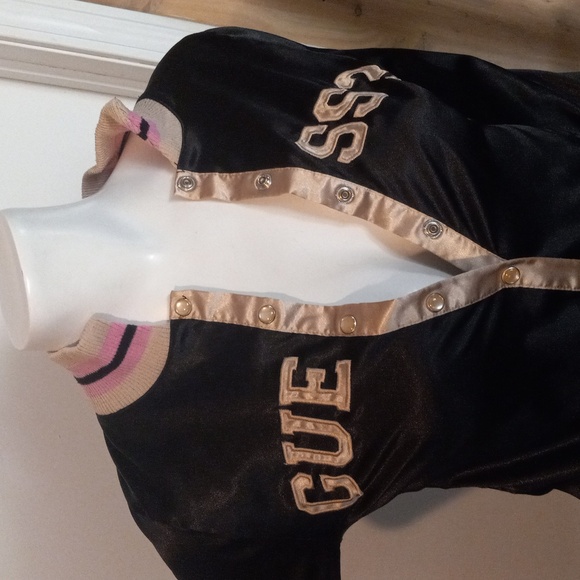 Guess 1996 Vintage Varsity Girls Jacket Size L/14 - Picture 2 of 11